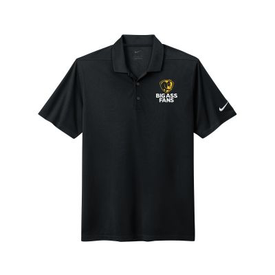 Men's Nike Dri-FIT Micro Pique 2.0 Polo- Black