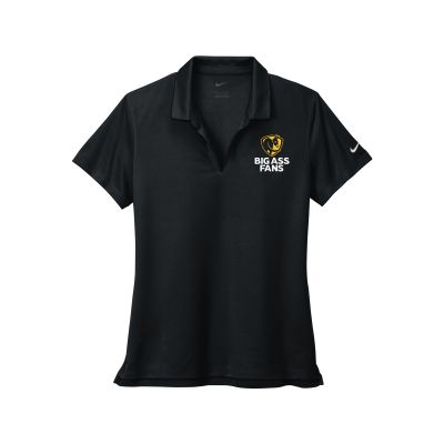 Women's Nike Dri-FIT Micro Pique 2.0 Polo- Black