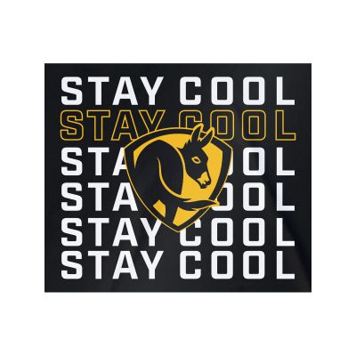 Stay Cool Square Sticker